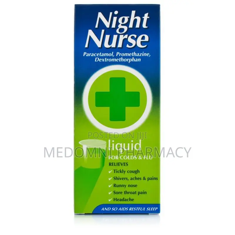 Night Nurse Cold Flu Relief Liquid 160ml