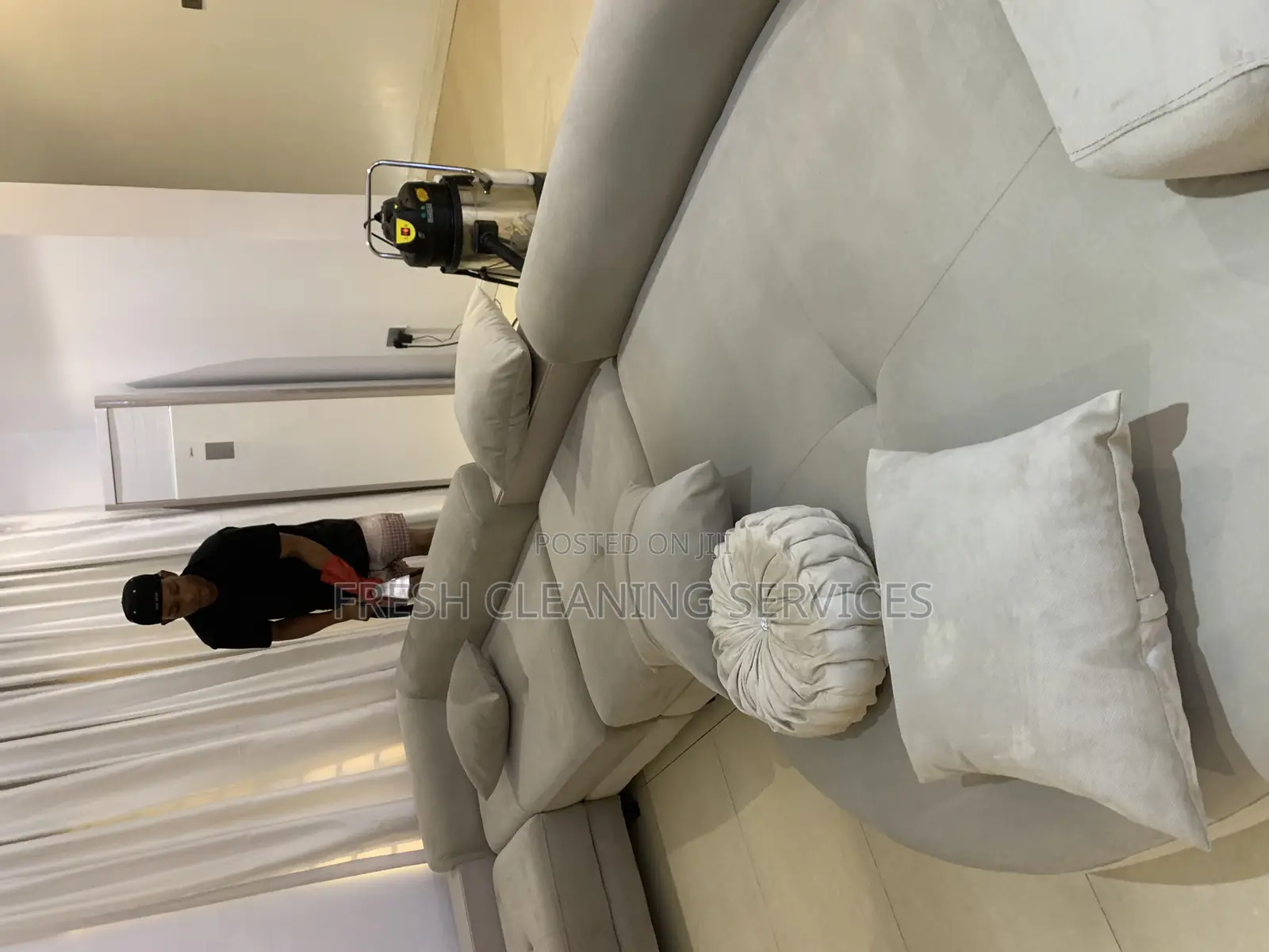 Professional General Cleaning Services (Upholstery Washing Etc.)