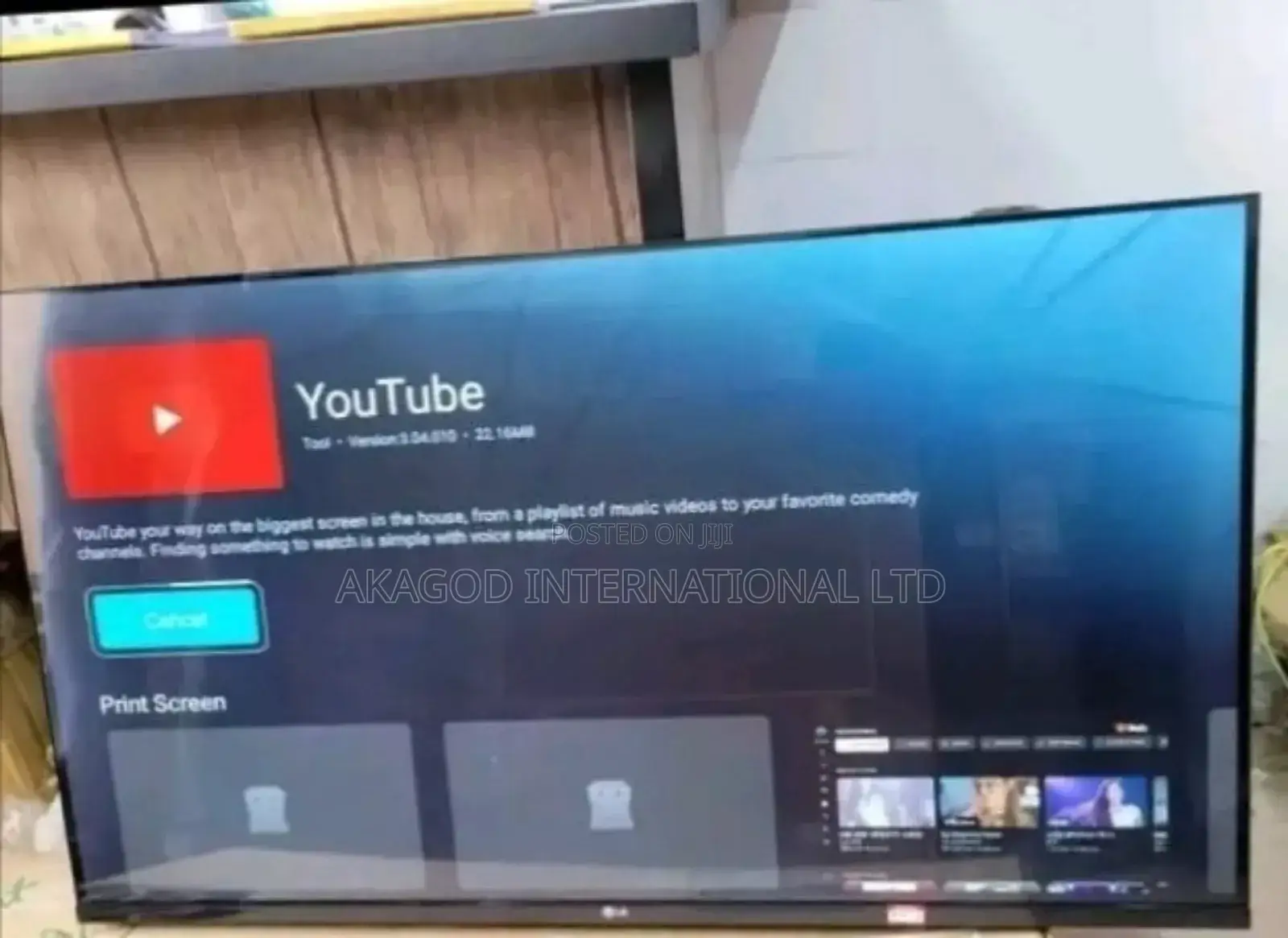 50 Inches Lg Smart Tv With Free Wall Bracket