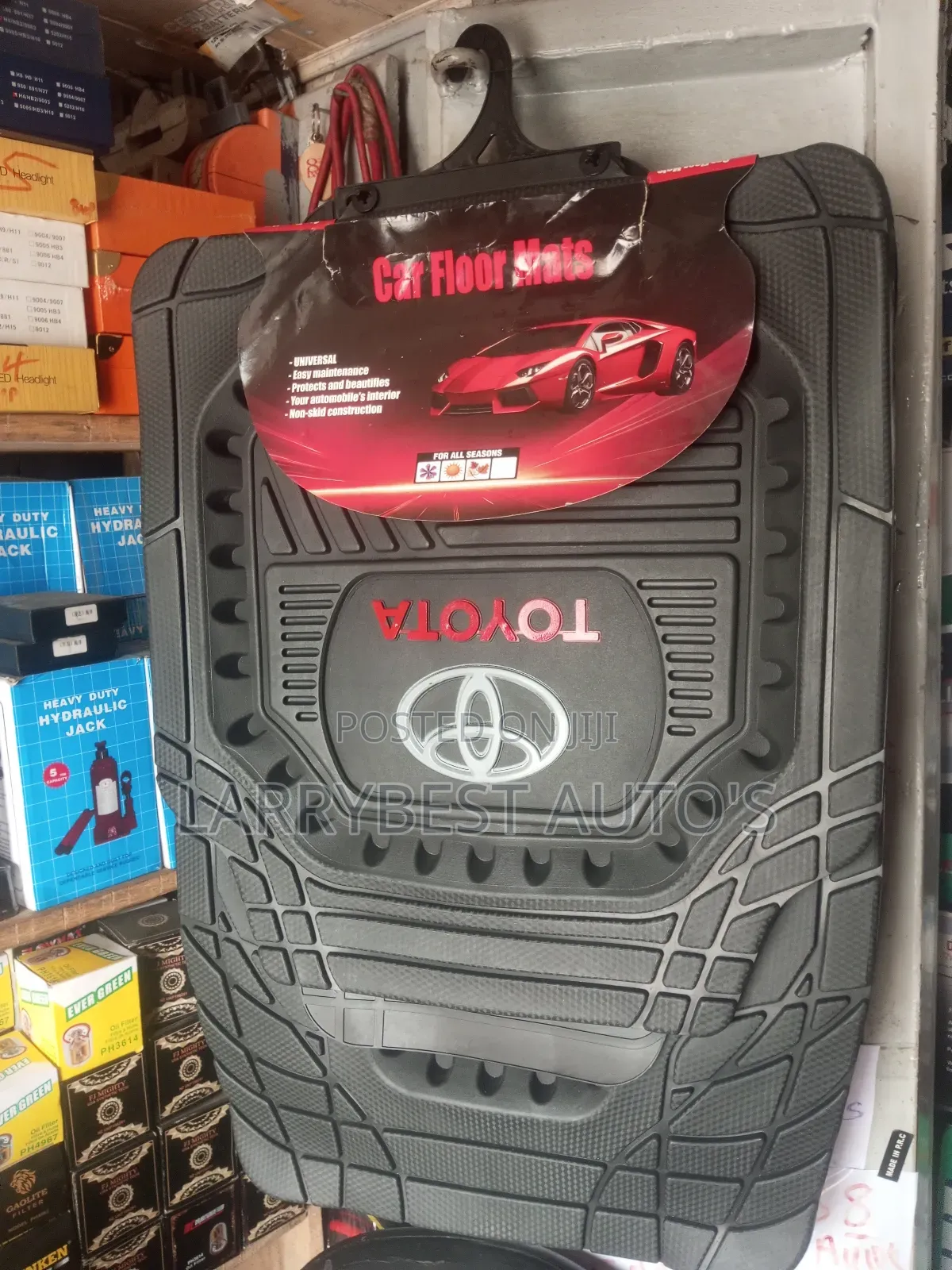 Rubber Toyota Floor Mats