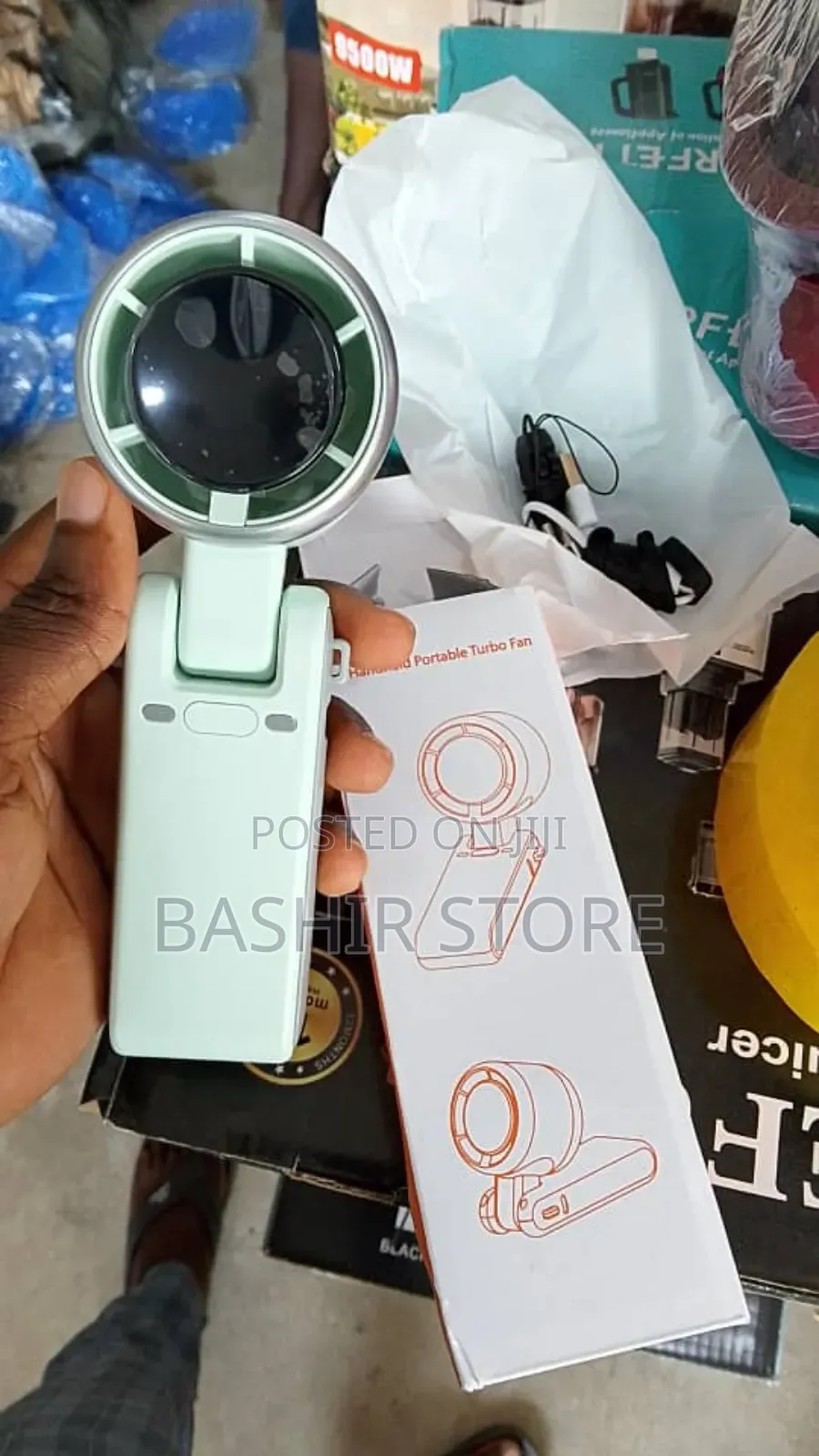 Portable Handheld Turbo Fan.