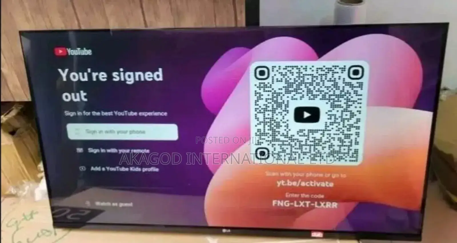 50 Inches Lg Smart Original Android Tv