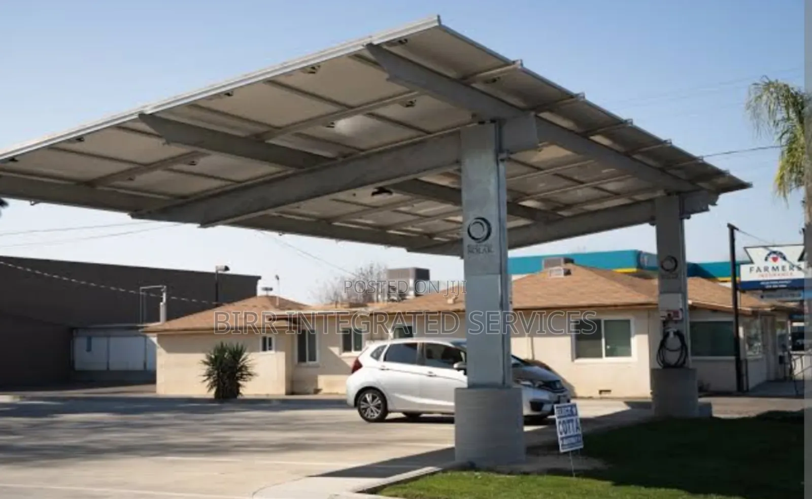 Solar Car Port Fabrication