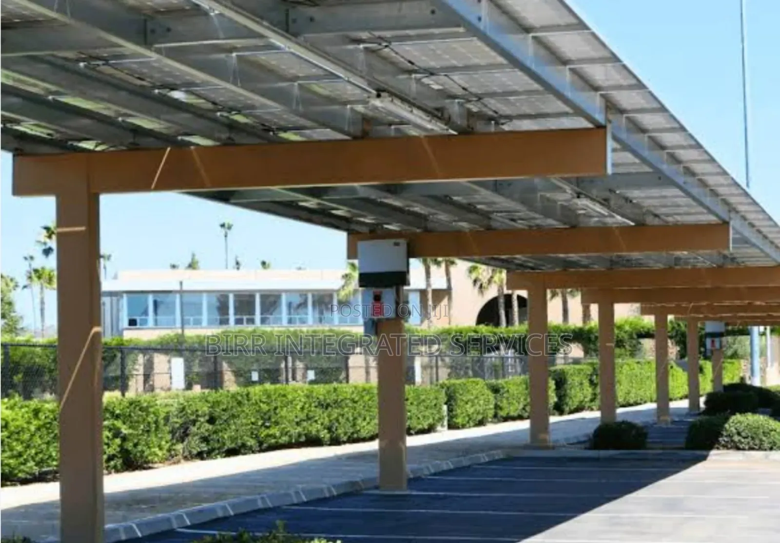 Solar Car Port Fabrication