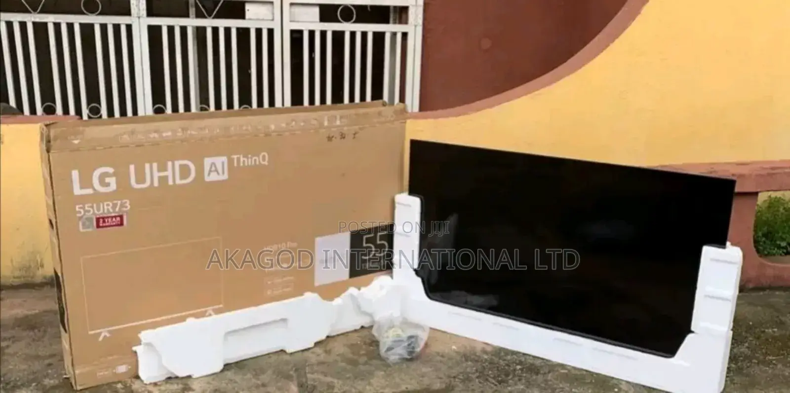 55inches Lg Tv, Smart Internet Connection Available
