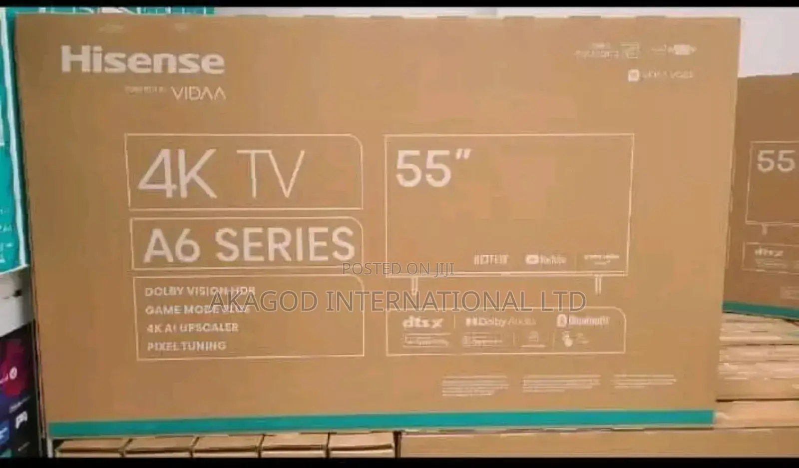 55inches Smart Hisence Good Quality Television