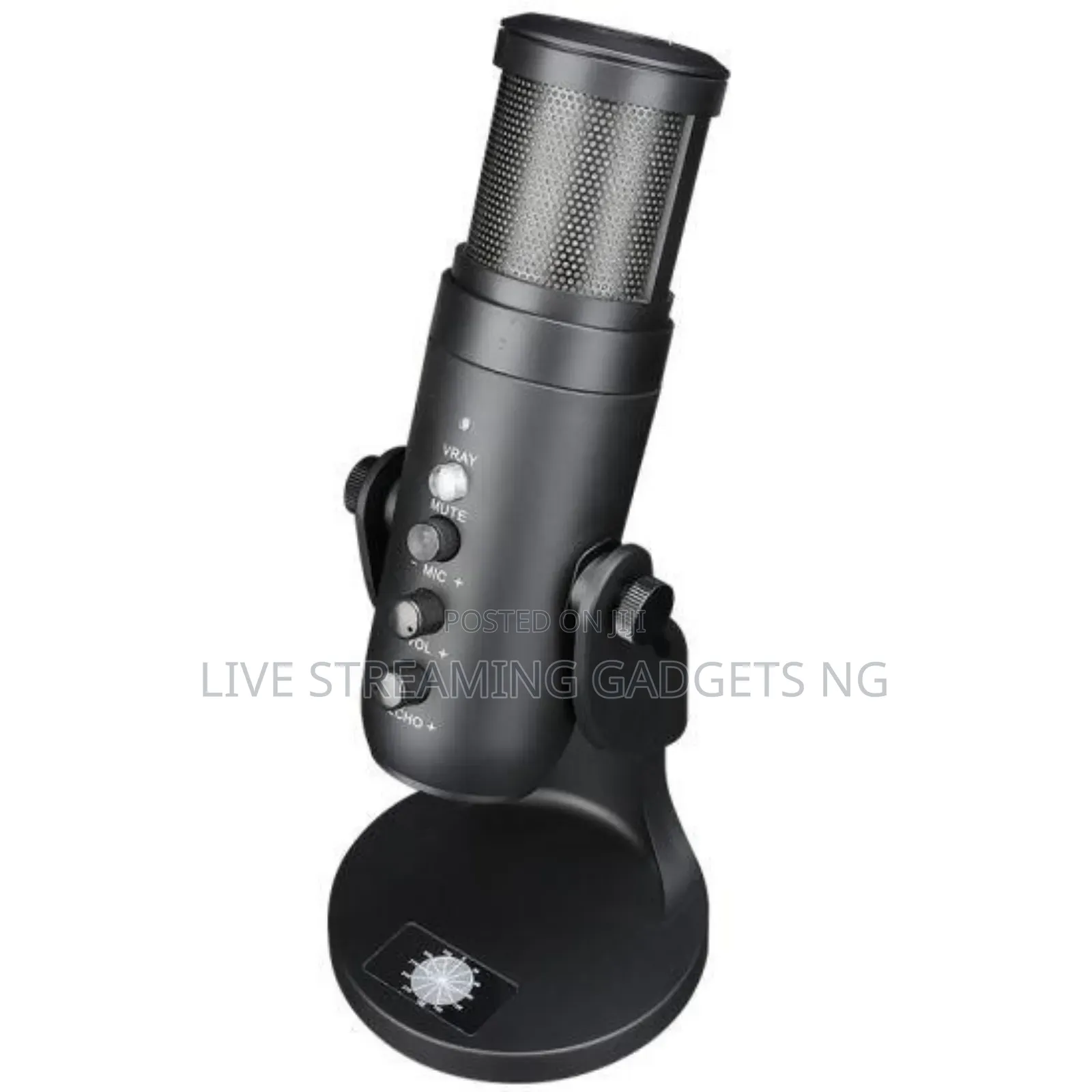Mic Knob RGB Usb Desktop Microphone
