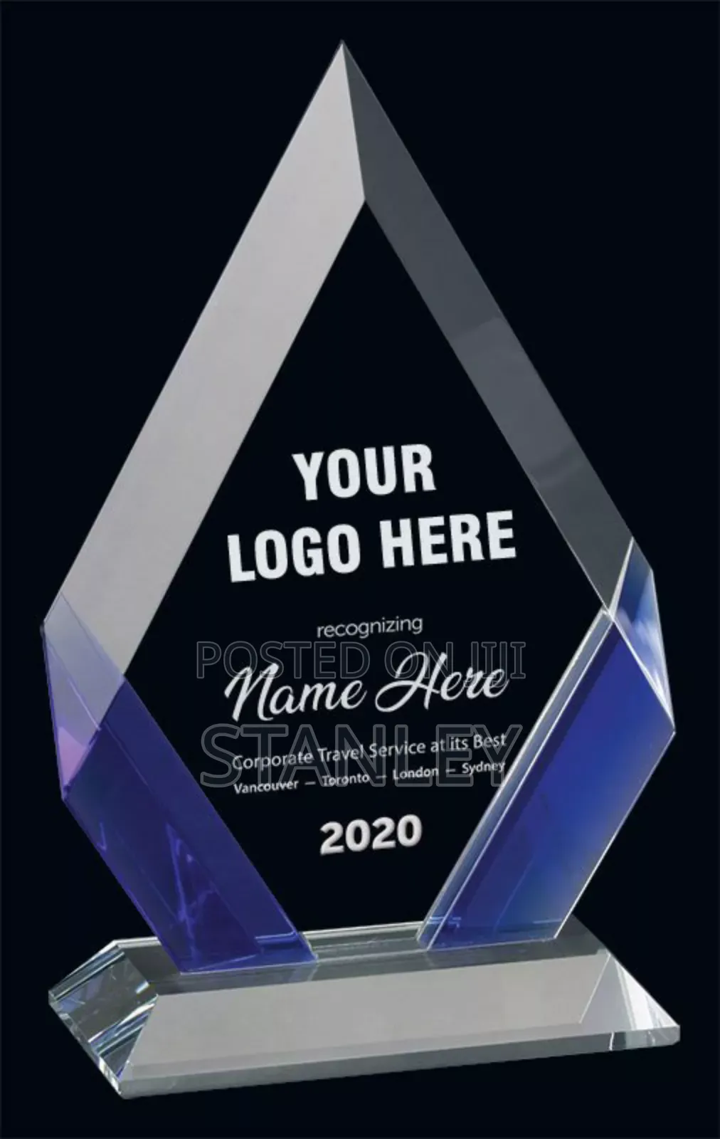 Personalized Crystal Awards