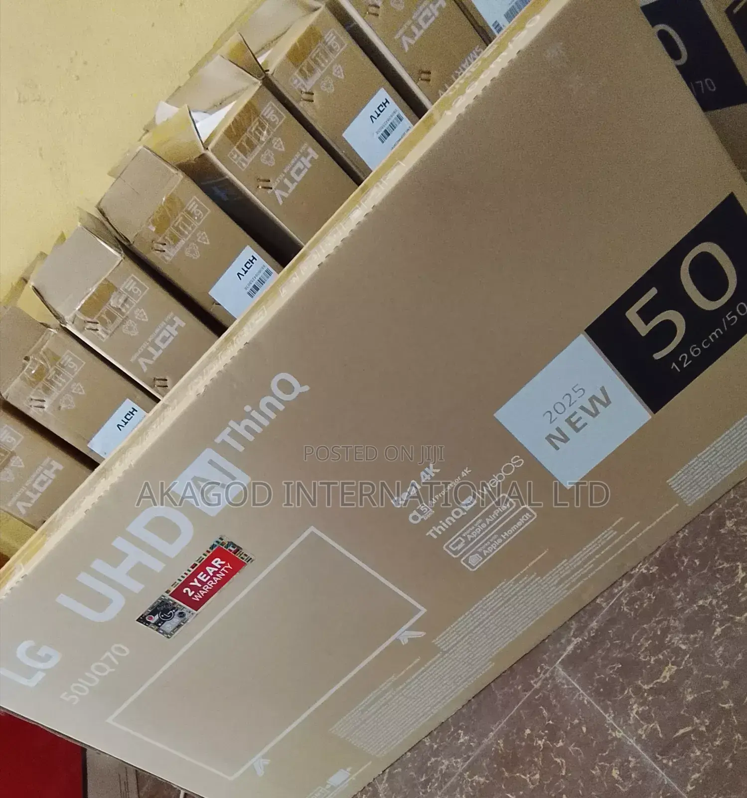 Original Lg 50 Inches Smart Wi-Fi Smart Tv