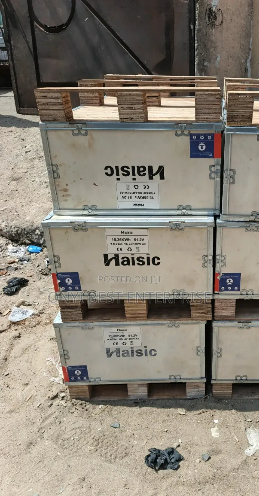 Haisic Lithium Ion Battery 15kwh51.2v Available