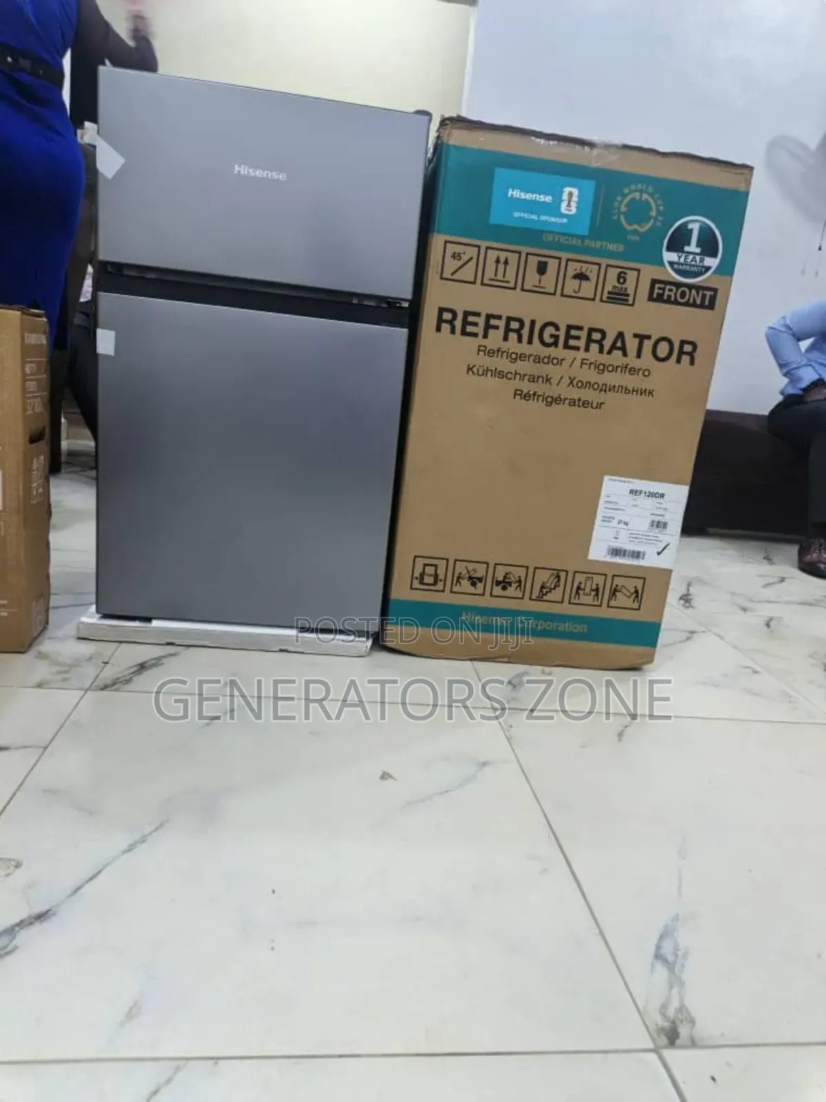 Small Size, Big Cooling Performance
_Hisense Ref120dr 87litres
