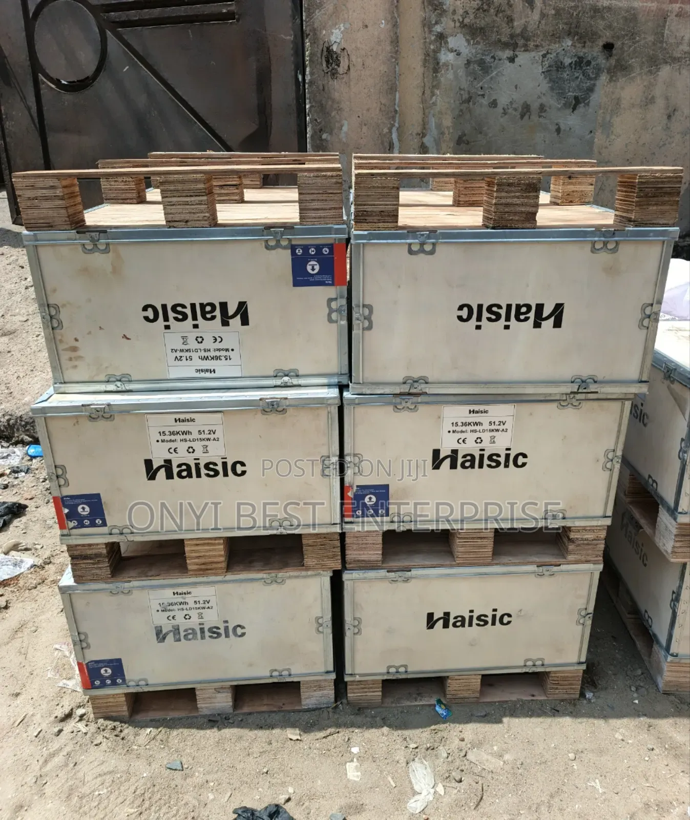 Haisic Lithium Ion Battery 15kwh48v Available In Stock