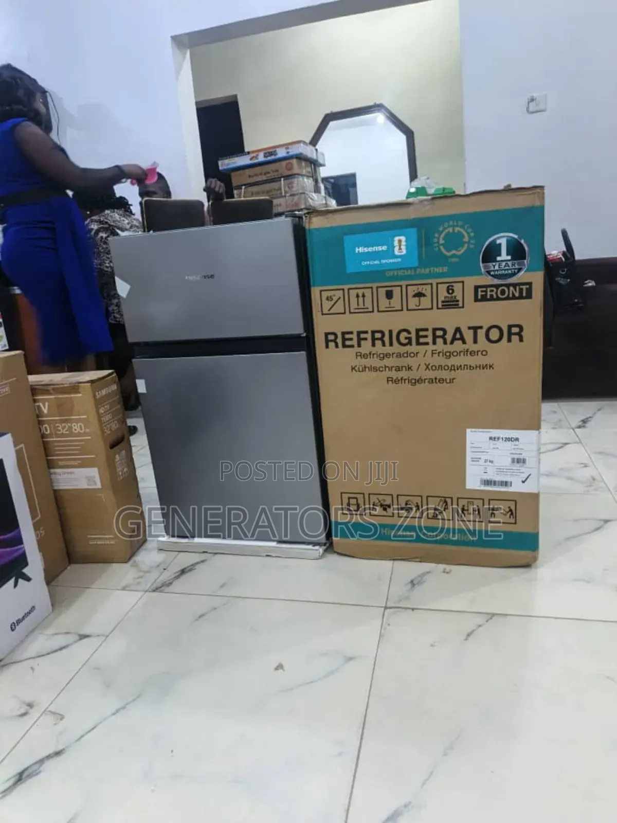 Affordable 87l Double Door Cooling_hisense Ref120dr