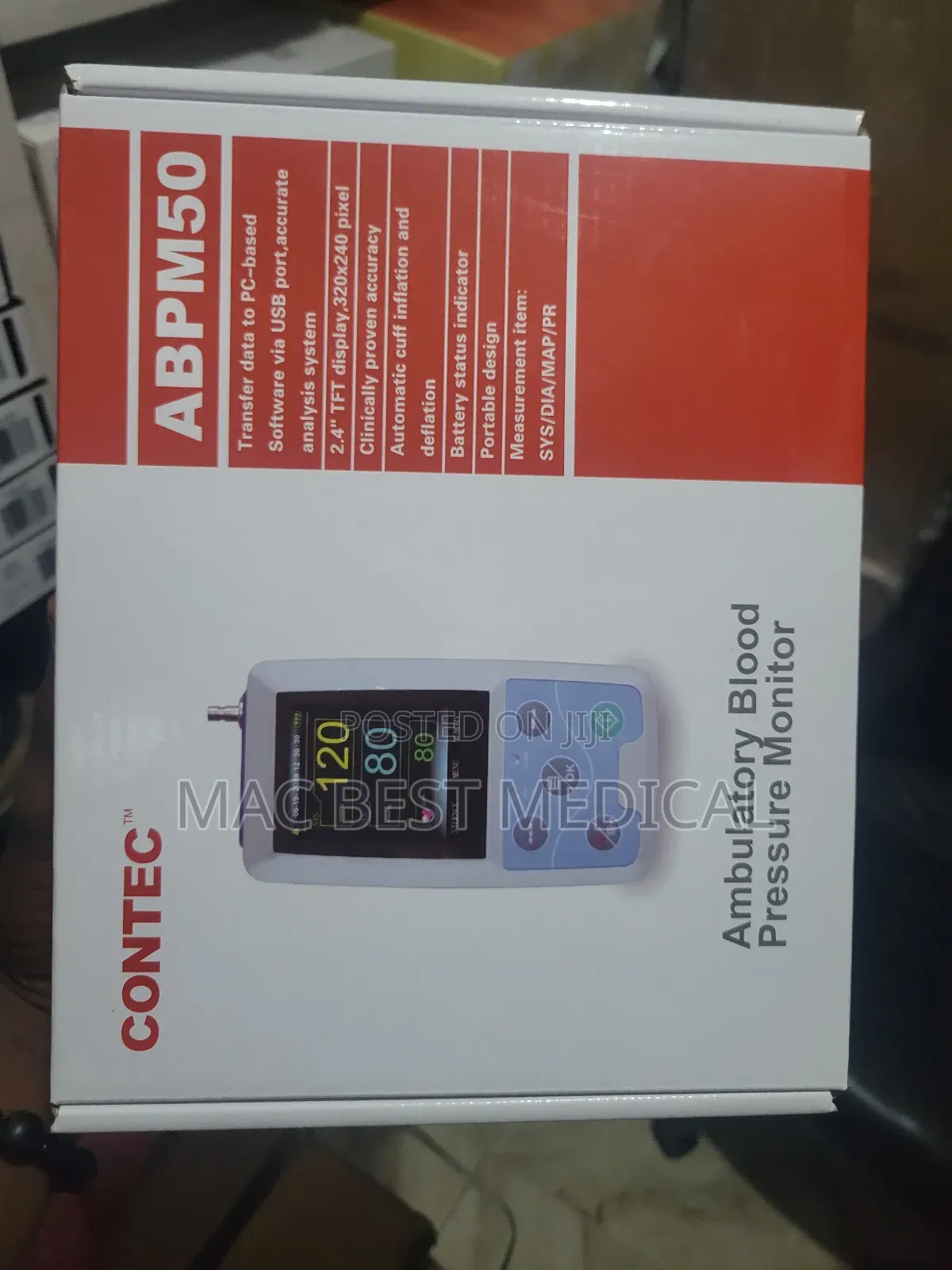 Ambulatory Blood Pressure Monitor Contec