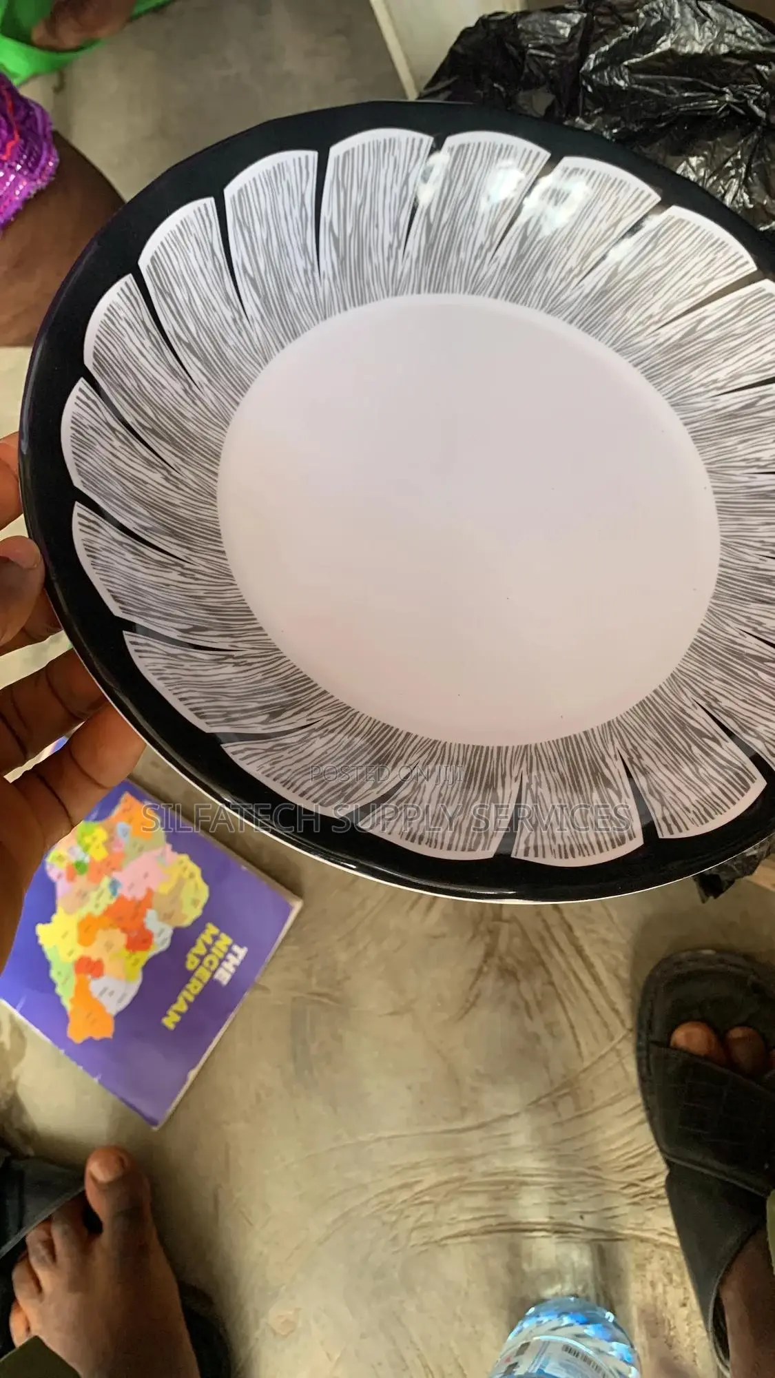 Food Plate and Soup Bowl