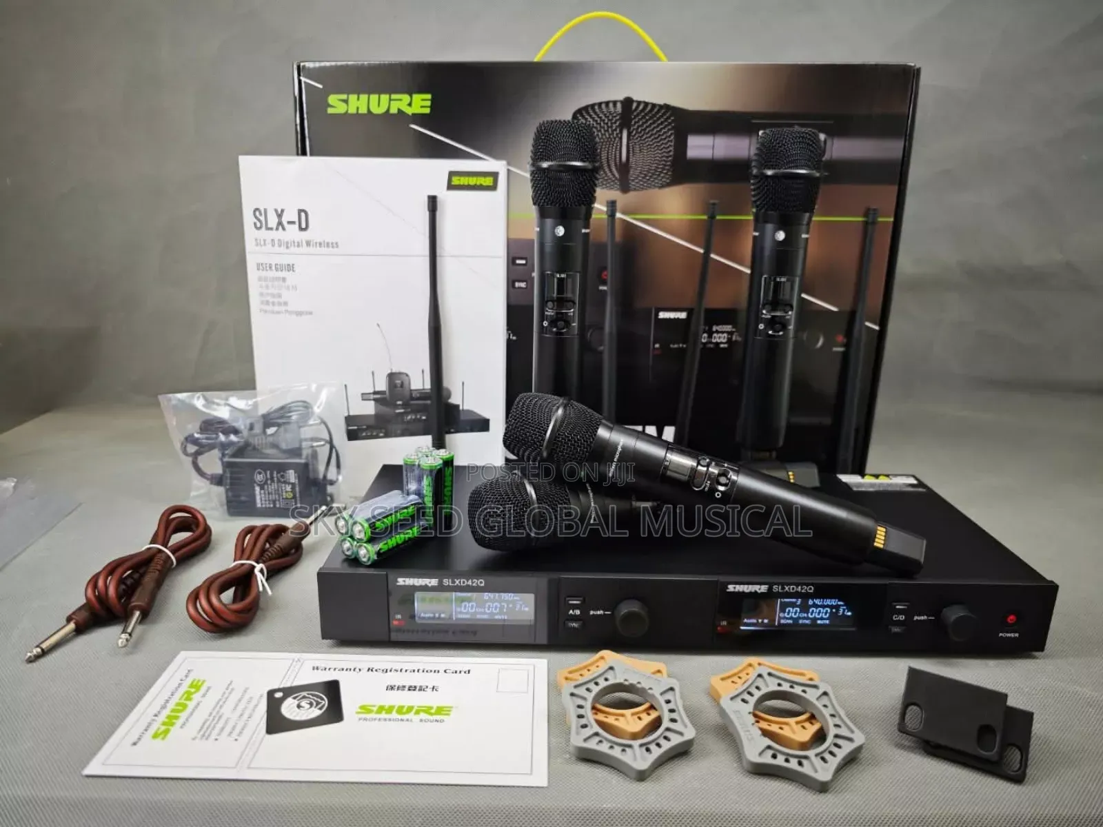 SLX-D42q 4in 1 Original Shure Digital Professional Microphone