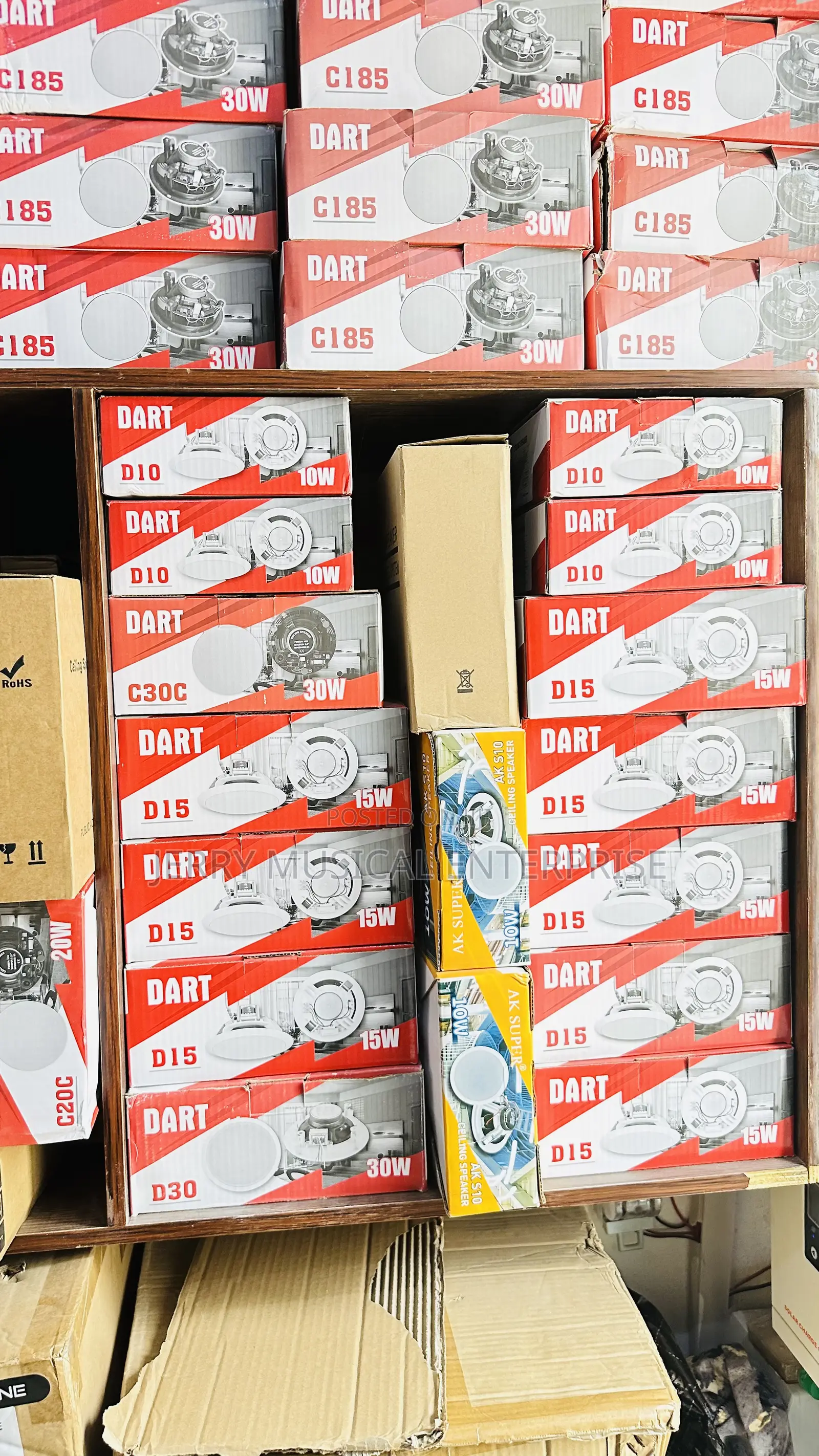 Ceiling/Pop Speakers Of All Types