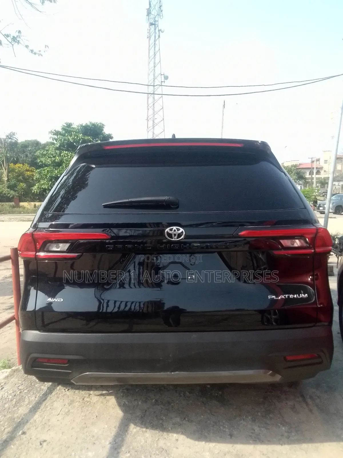 Toyota Highlander Platinum AWD 2024 Black