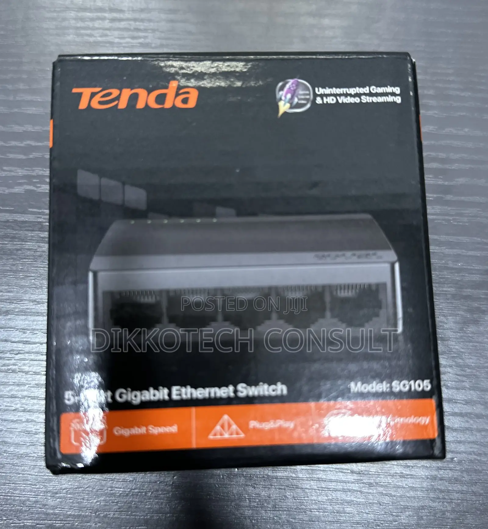 Tenda Sg105 5-Port Gigabit Switch – Unmanaged