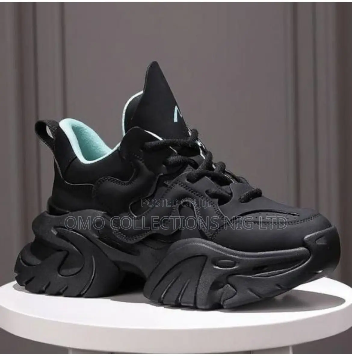 Luxury Modern High-Top Sneakers – Fully Boxed