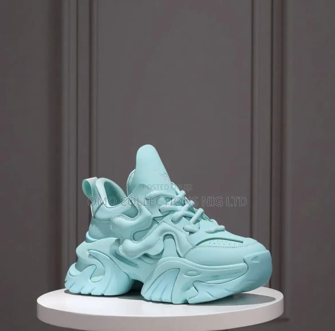 Luxury Modern High-Top Sneakers – Fully Boxed