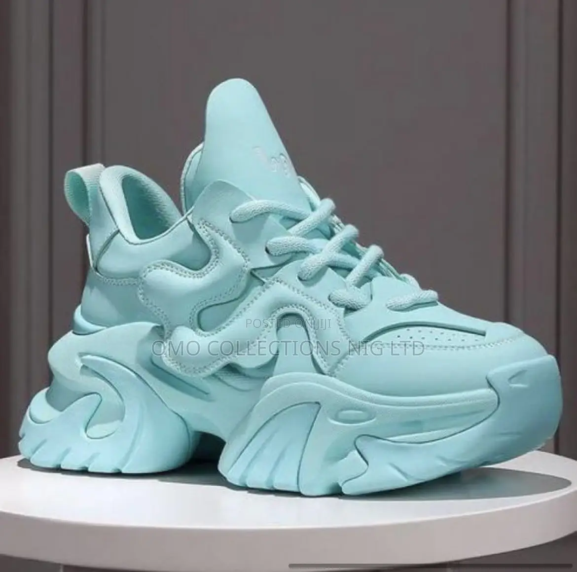 Luxury Modern High-Top Sneakers – Fully Boxed