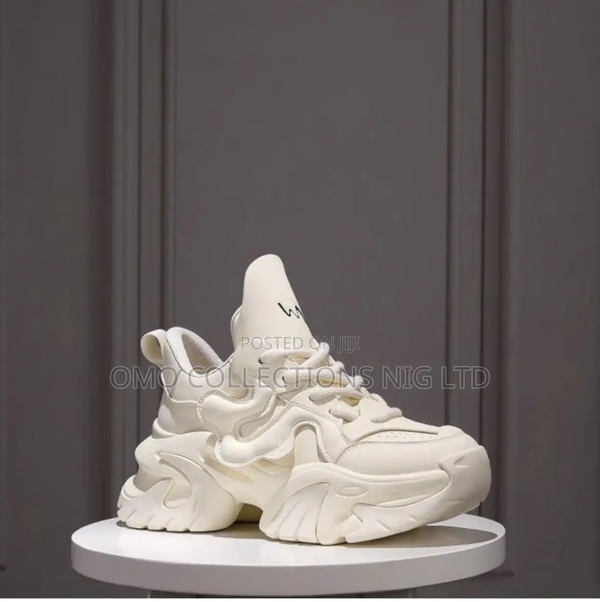 Luxury Modern High-Top Sneakers – Fully Boxed