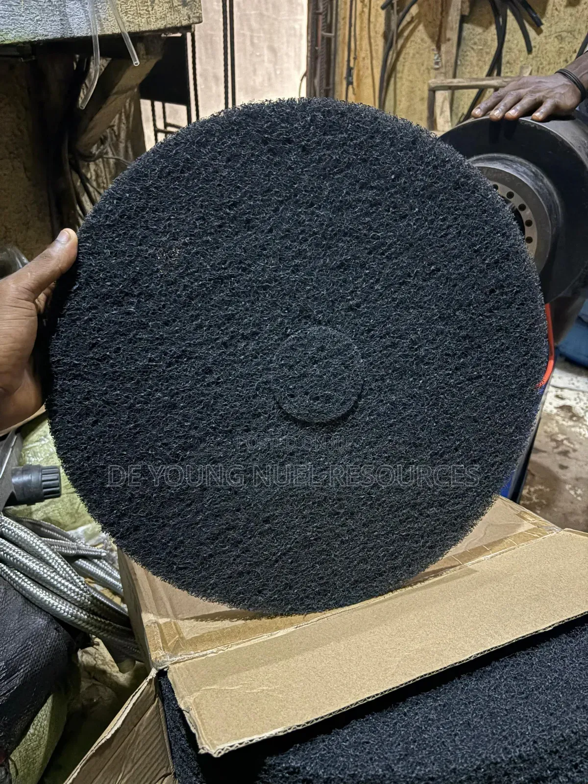 Original Set of Black Pad for Scrubber 5in1