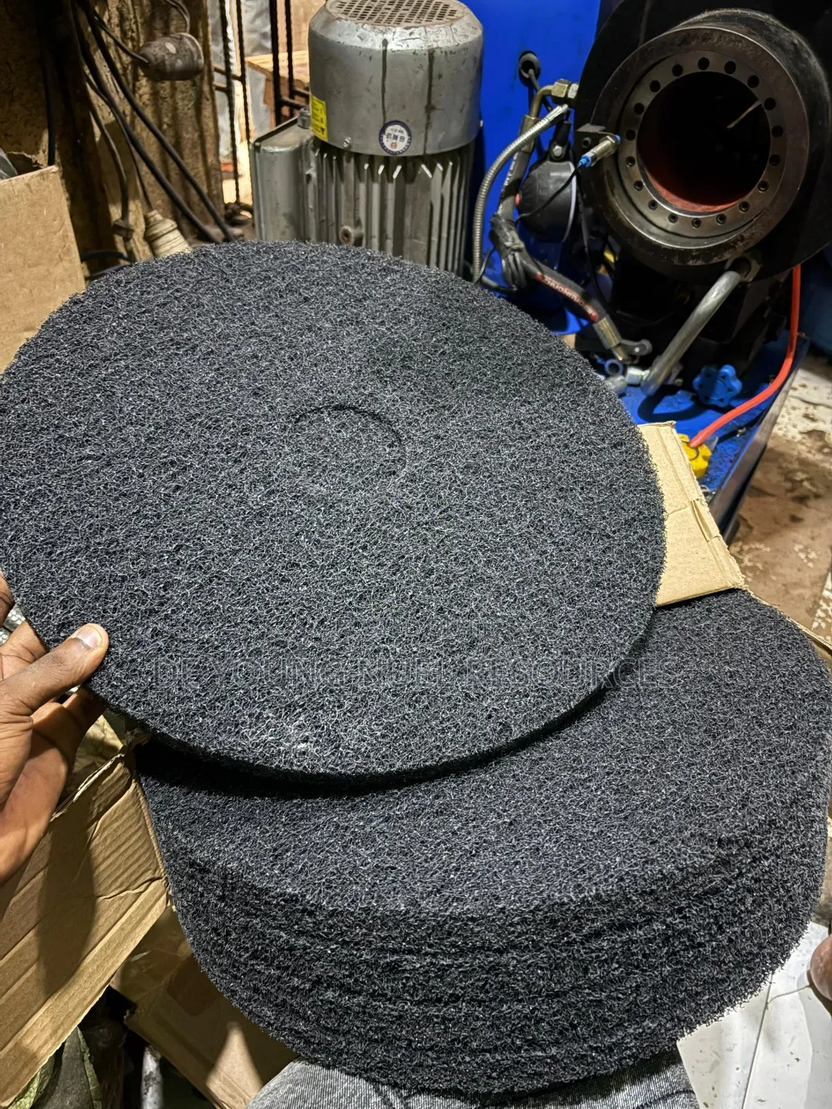 Original Set of Black Pad for Scrubber 5in1