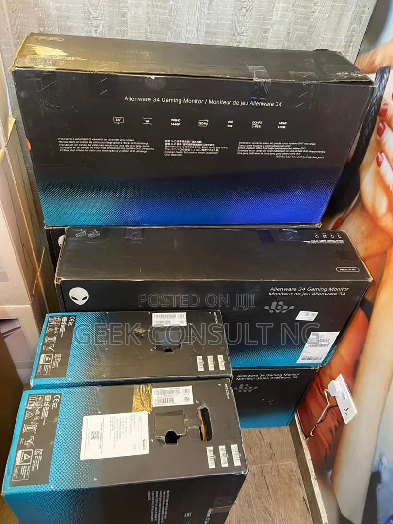 Alienware Aw3423dwm 3k Wqhd Curved Gaming Monitor