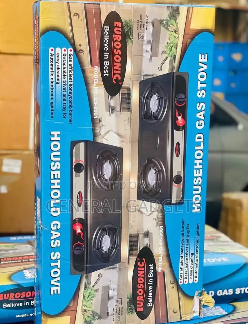 Brand New Eurosonic 2 Burner Table Top Gas Cooker