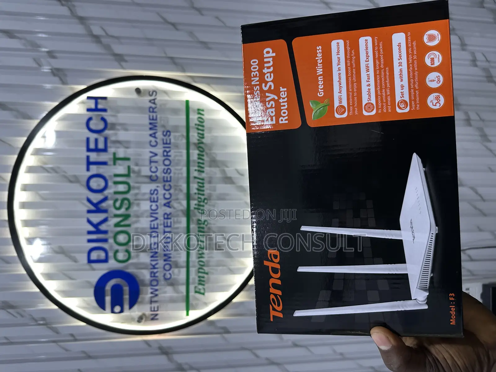 Tenda F3 Wireless Router – 300mbps