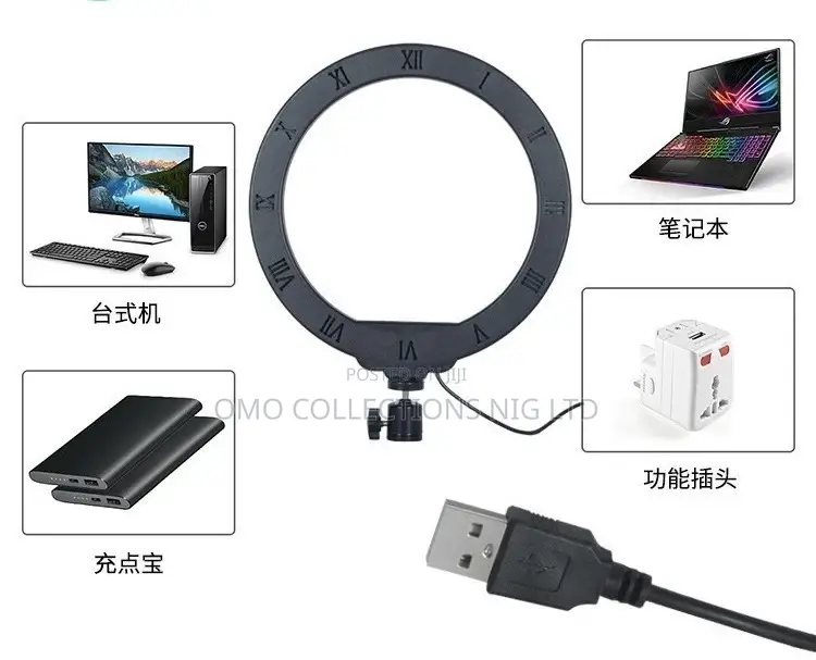 14-Inch Led Ring Light –Perfect for Photography and Video -Fully Boxed