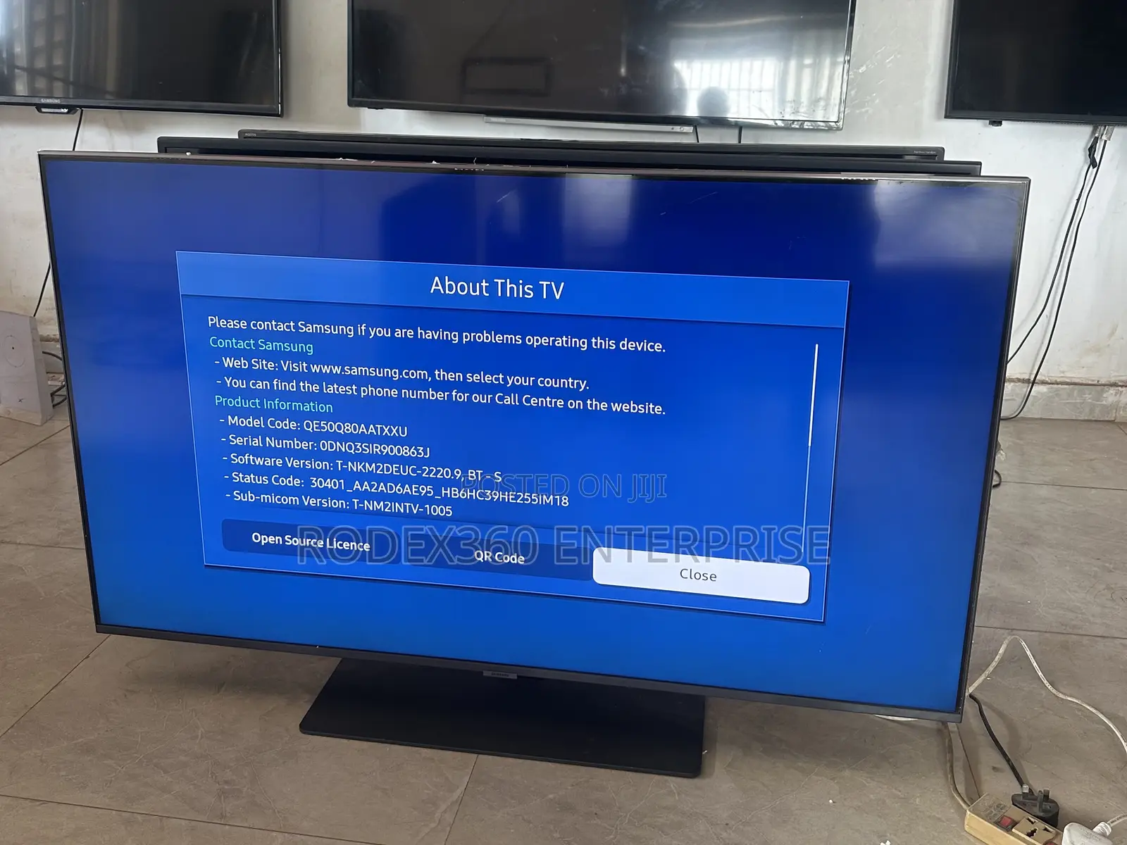Used Samsung Qled Smart Tv 50 Inches For Sale