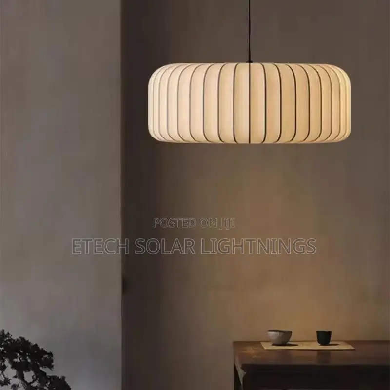Size 500mm Luxury Led White Silk Drop Chandelier Light