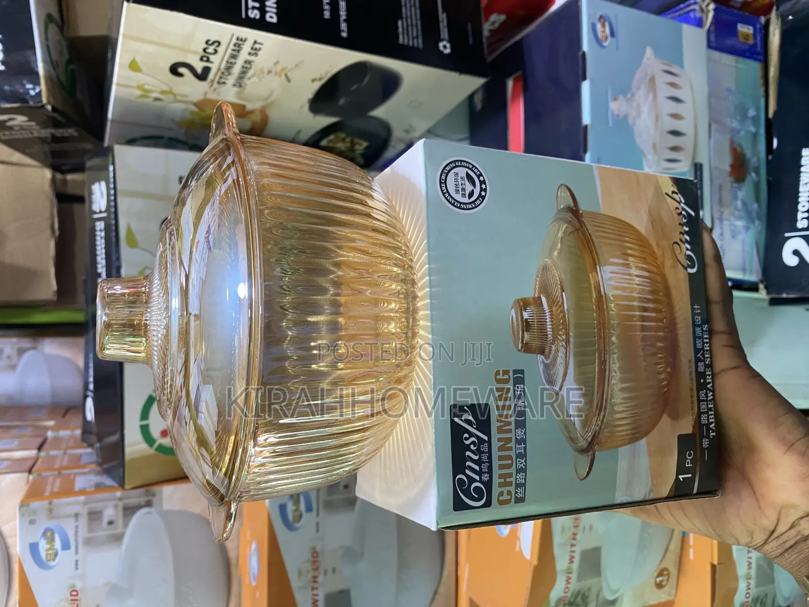 1pc Table Ware Glass Bowl