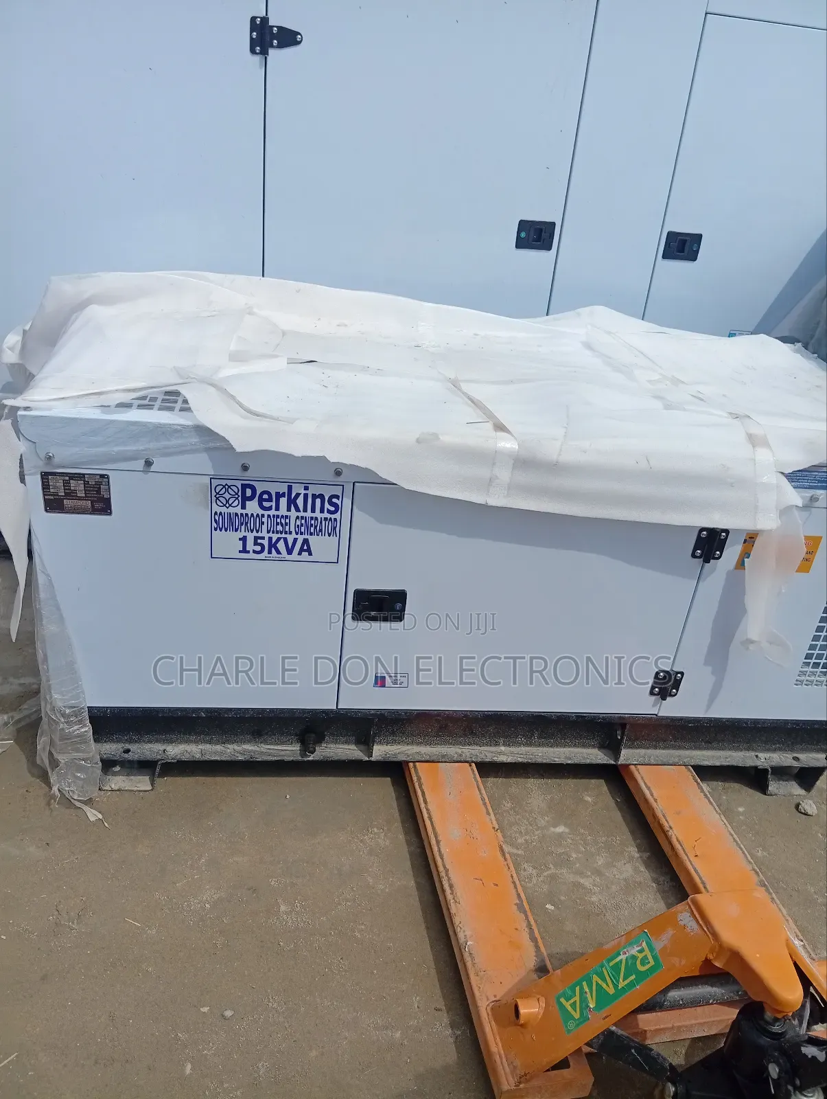Original Perkins 15kva Soundproof Generator