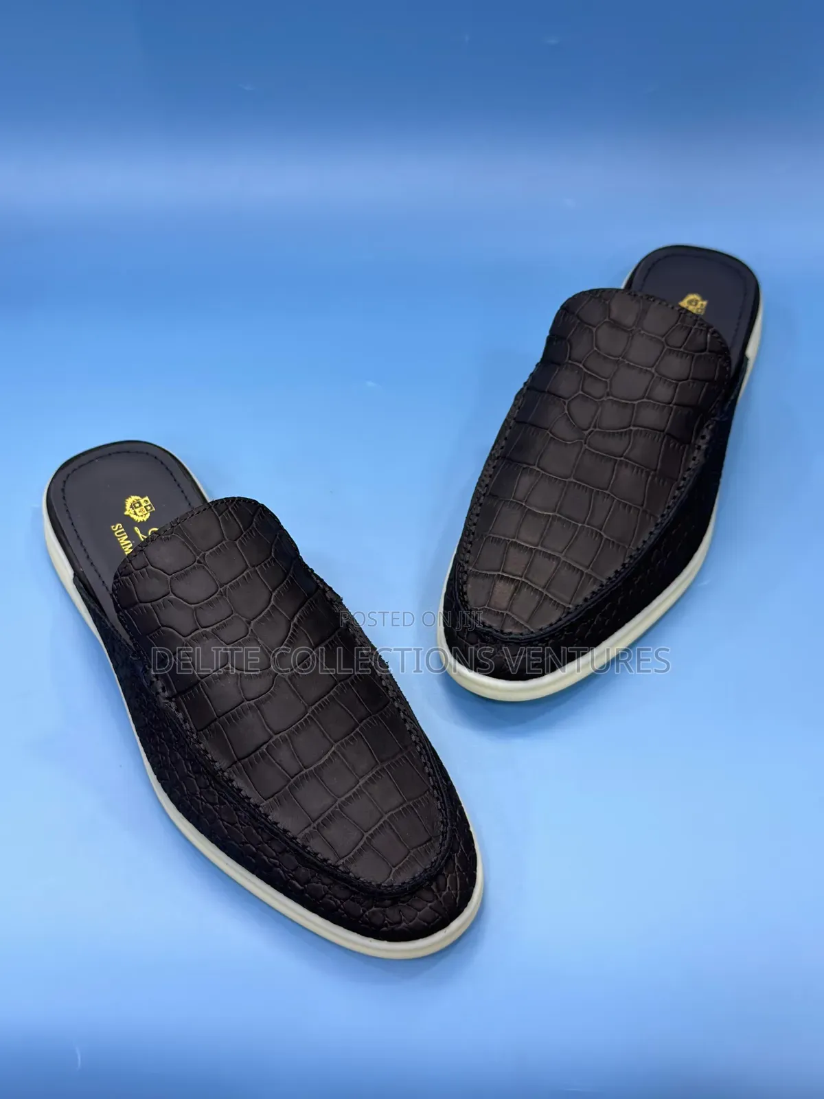*100% Alligator Leather Loro Piana Halfshoes Available