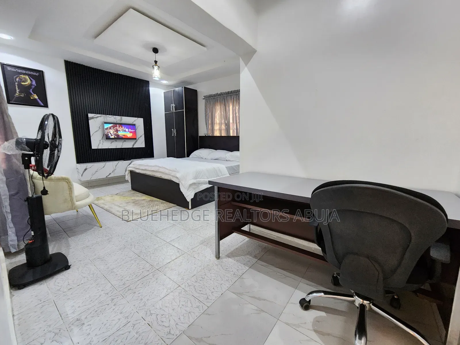Furnished 1bdrm Apartment in Works And Housing, Karu for rent