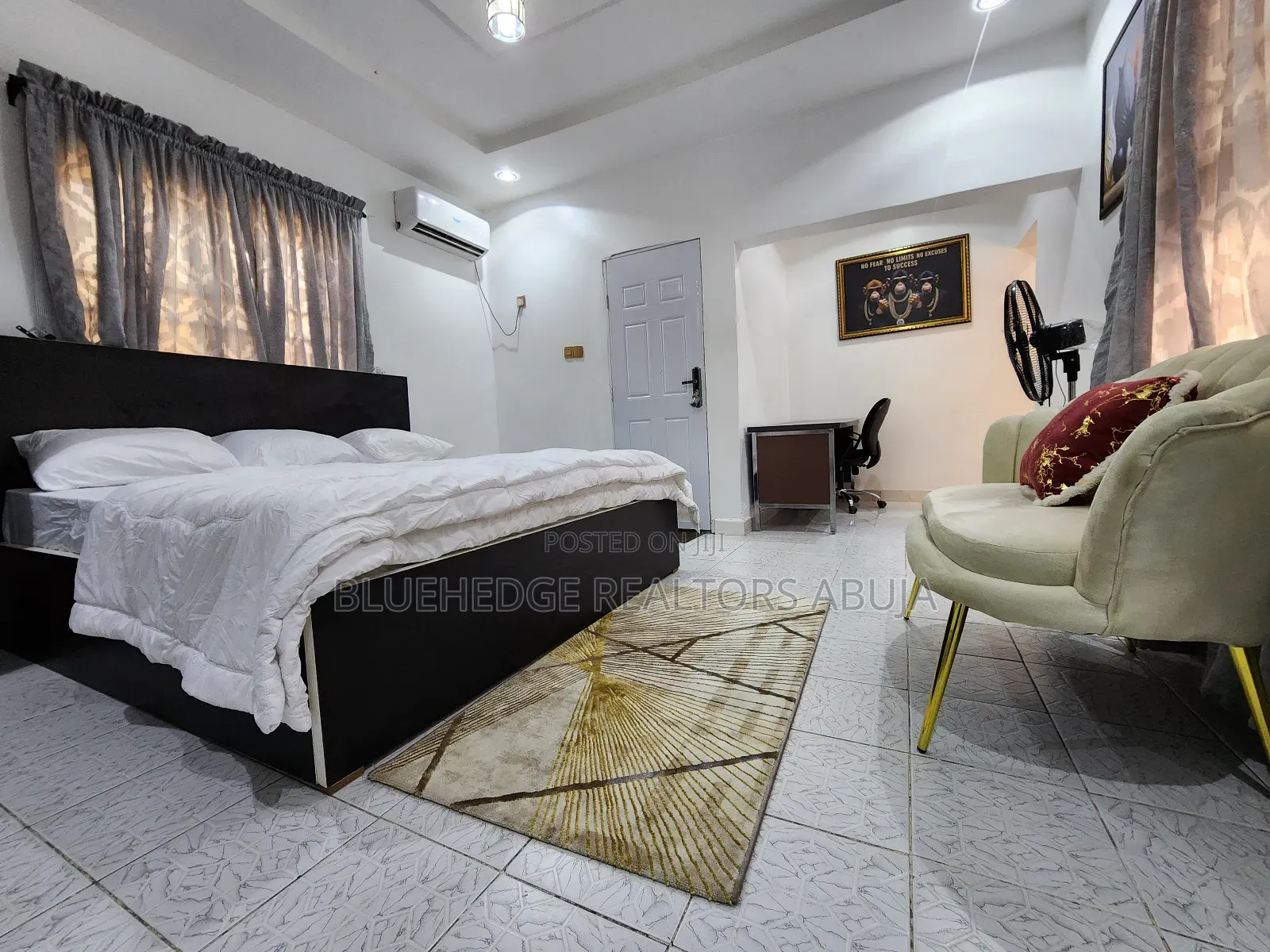 Furnished 1bdrm Apartment in Works And Housing, Karu for rent