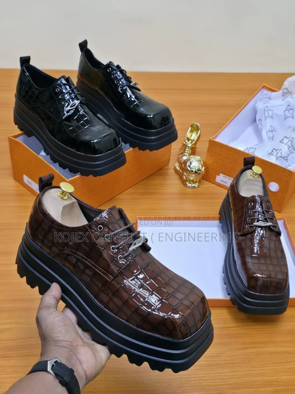 Naked Wolfe Laced Men Leather Shoe