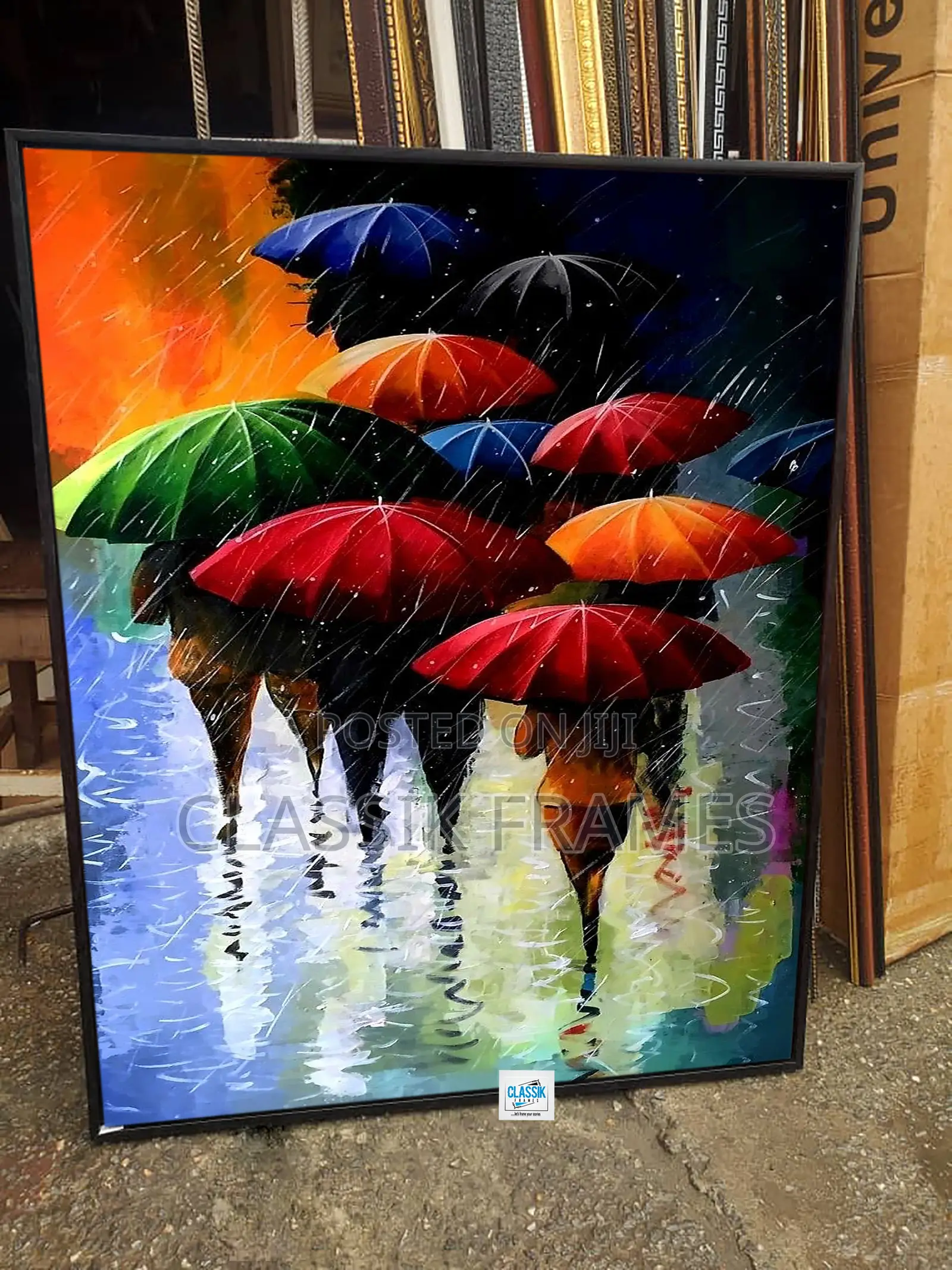 Acrylic Canvas Abstract Creed Digi Painting Wallart