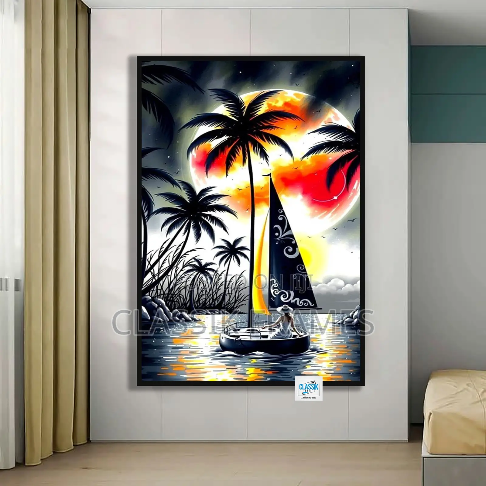Hd Framed Acrylic Digi Painting Wallart