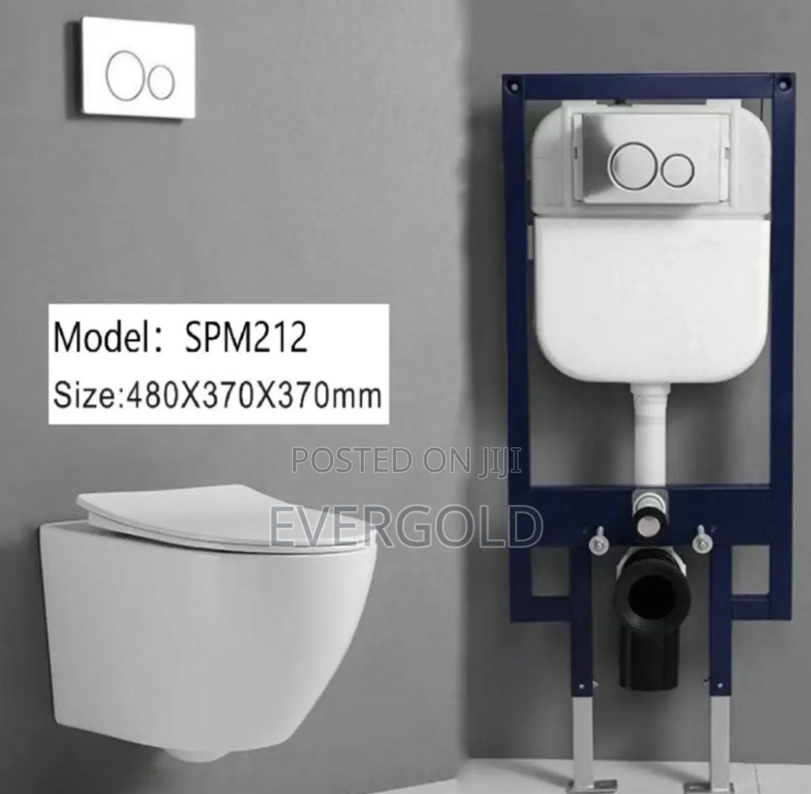 England High Quality Conceal Water Closet With Complete Accessories