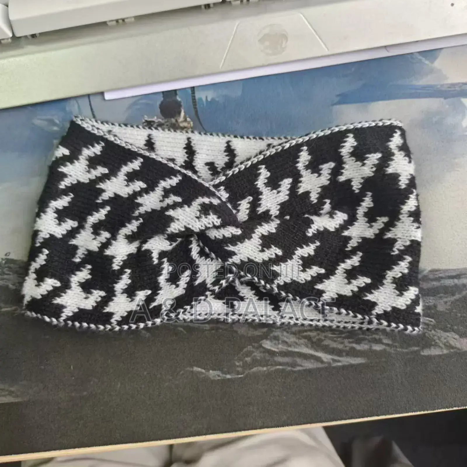 Women Classic Houndstooth -Elegant Hair Band