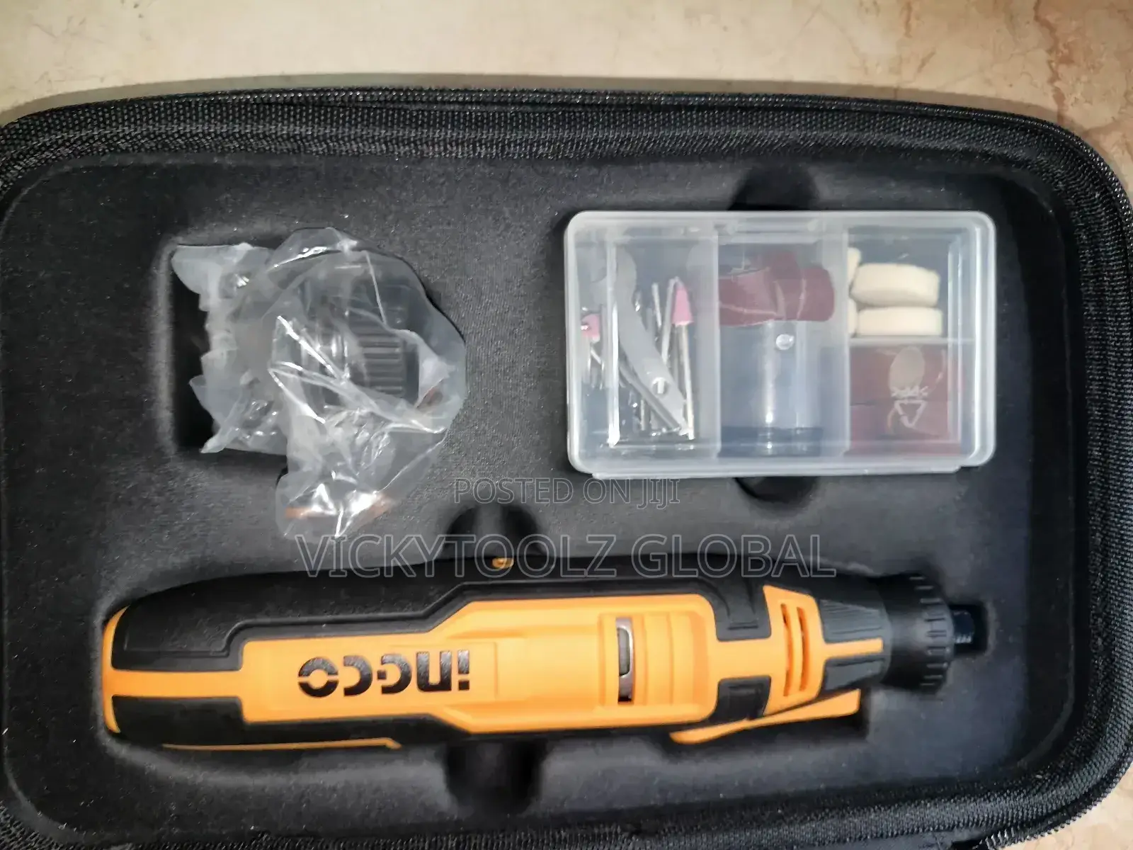 Lithium-Ion Cordless Grinder/Pencil Grinder With 67pcs