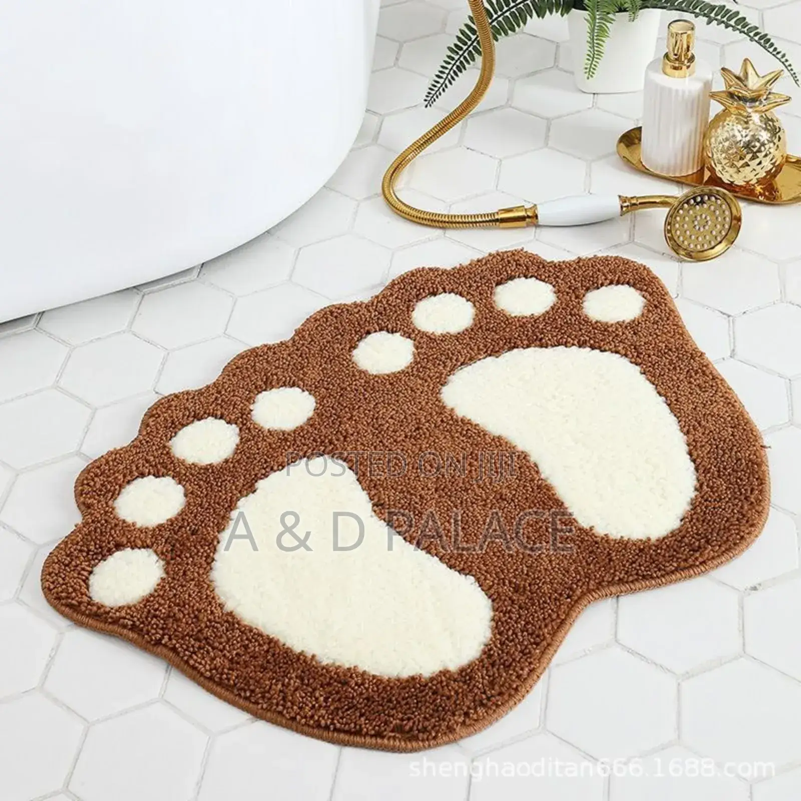 Paw Cute Original Fluffy Absorbent Floor Mat