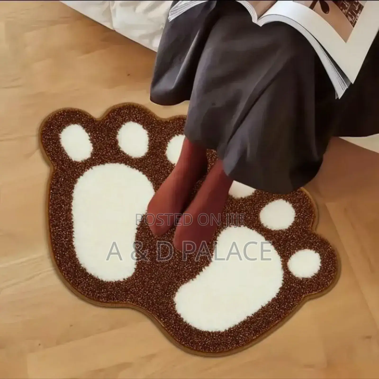 Paw Cute Original Fluffy Absorbent Floor Mat