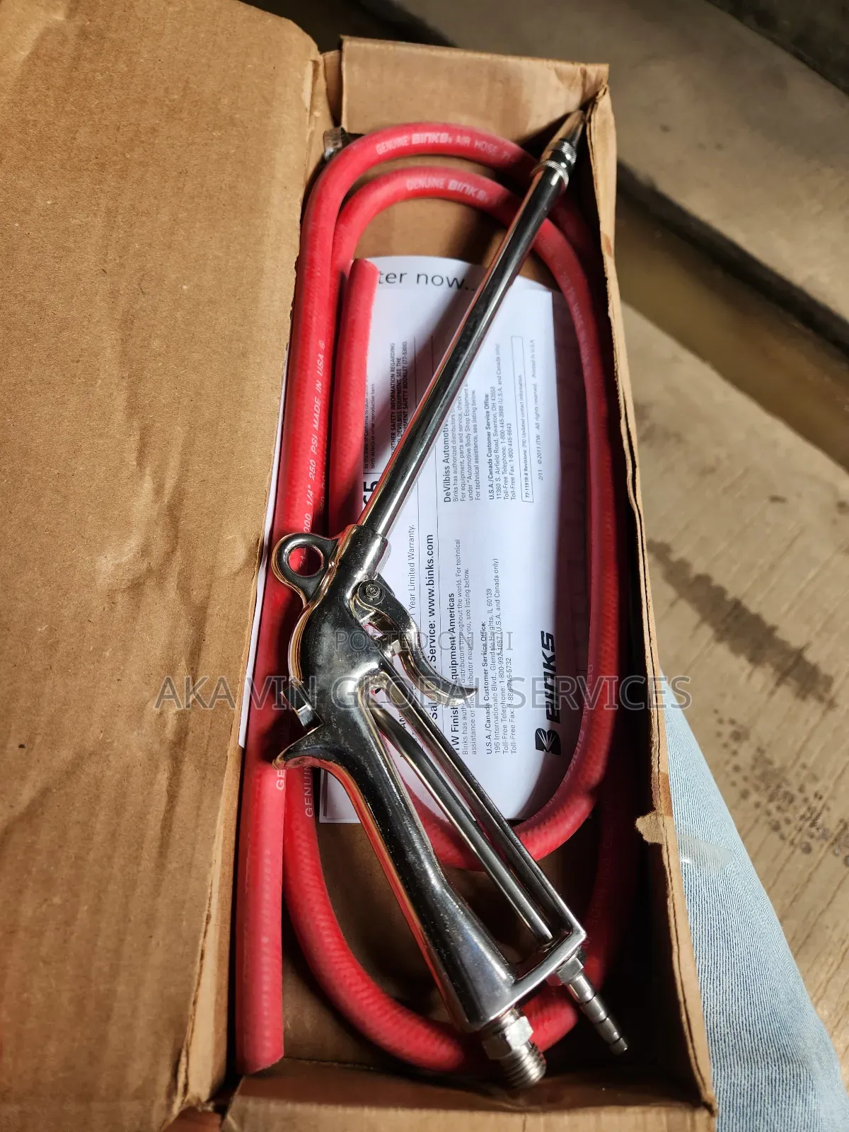 Binks 140-B Brass 140b Series Spray Guns