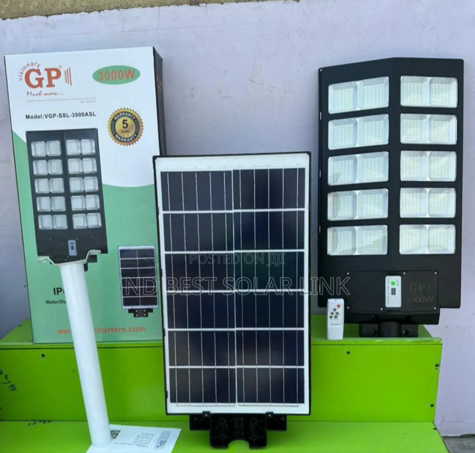 3000watts Gp All in One Solar Street Light